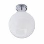GRADE A1 - Chrome Bathroom Globe Ceiling Light - Porto