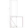 700mm Chrome Shower Screen for Wet Room & Walk In Shower – Corvus