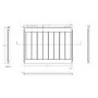 GRADE A1 - 700mm Holt Tongue and Groove End Bath Panel