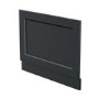 GRADE A1 - Ashbourne Wooden 700mm End Bath Panel - Anthracite
