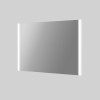 Rectangular LED Bathroom Mirror with Demister &amp; Shaver Socket 1000x700mm -Pegasus 