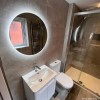Round Backlit LED Bathroom Mirror with Demister 600mm -Luna
