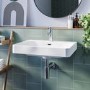 GRADE A1 - Square Wall Hung Basin 600mm - Andros