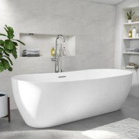 Freestanding Double Ended Solid Surface Bath 1800 x 800mm - Parma