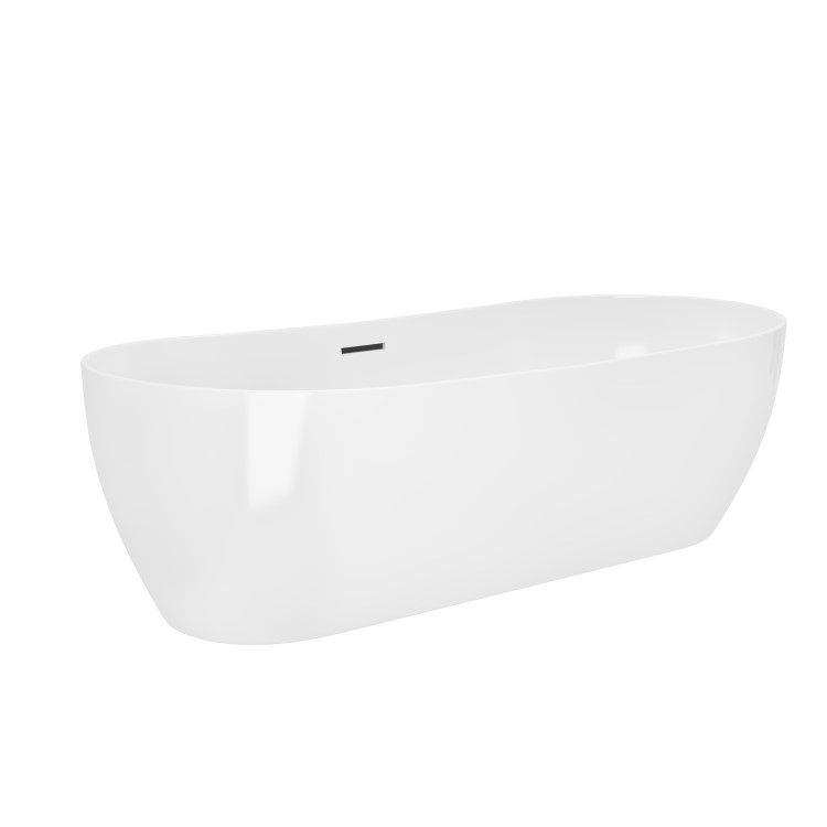 Freestanding Double Ended Solid Surface Bath 1800 x 800mm - Parma
