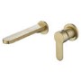 Wall Mounted Brass Basin Mixer Tap - Zorah