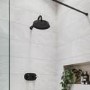 ONLY OPENED - Black Concealed Thermostatic Shower Valve 1 Outlet - Camden