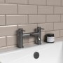 GRADE A1 - Gunmetal Bath Mixer Tap - Axel
