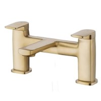 Brushed Brass Bath Filler Mixer Tap - Meko Brushed Brass Bath Filler Mixer Tap - Meko