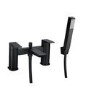 Black Bath Shower Mixer Tap - Zana