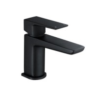 GRADE A1 - Cloakroom Basin Mixer - Zana Range Matt Black