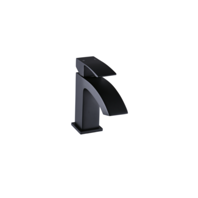 Chrome Cloakroom Mono Basin Mixer Tap - Wave