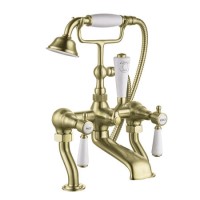 ONLY OPENED - Gold Bath Shower Mixer Tap - Helston