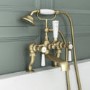 GRADE A1 - Gold Bath Shower Mixer Tap - Helston
