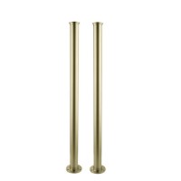 Brushed Gold Stand Pipes - Helston Brushed Gold Stand Pipes - Helston