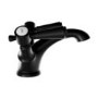 GRADE A1 - Black Basin Mixer Tap - Helston