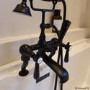 ONLY OPENED - Black Bath Shower Mixer Tap - Helston