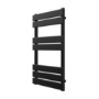 Black Towel Radiator 800 x 450mm - Tundra