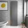 Anthracite Vertical Double Panel Radiator 1800 x 456mm - Mojave