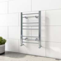 GRADE A1 - Chrome Heated Towel Rail Radiator 650 x 400mm - Sahara GRADE A1 - Chrome Heated Towel Rail Radiator 650 x 400mm - Sahara