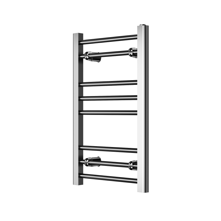 GRADE A1 - Chrome Heated Towel Rail Radiator 650 x 400mm - Sahara