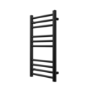 GRADE A1 - Black Heated Towel Rail Radiator 800 x 450mm - Sahara