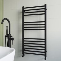 Black Towel Radiator 1200 x 600mm - Sahara Black Towel Radiator 1200 x 600mm - Sahara