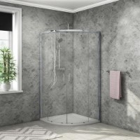 GRADE A1 - 900mm Quadrant Shower Enclosure- Lyra