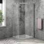 GRADE A1 - 900mm Quadrant Shower Enclosure- Lyra