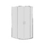 Chrome 6mm Glass Offset Quadrant Shower Enclosure 1000x800mm - Carina