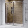GRADE A1 - 1500mm Sliding Shower Door-Carina 