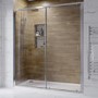 GRADE A1 - 1500mm Sliding Shower Door-Carina 
