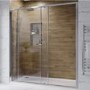 GRADE A1 -  1600mm Sliding Shower Door-Carina