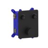 Matt Black Push Button 2 Function Shower Valve - Vance