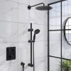 Matt Black Push Button 2 Function Shower Valve - Vance