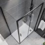 1200x760mm Stone Resin Rectangular Shower Tray  - Pearl