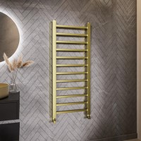 ALMOST PERFECT - Brass Towel Radiator 1200 x 500mm - Sonoran