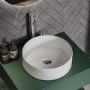 GRADE A1 - Round Chevron Countertop Basin 360mm - Sonoma 