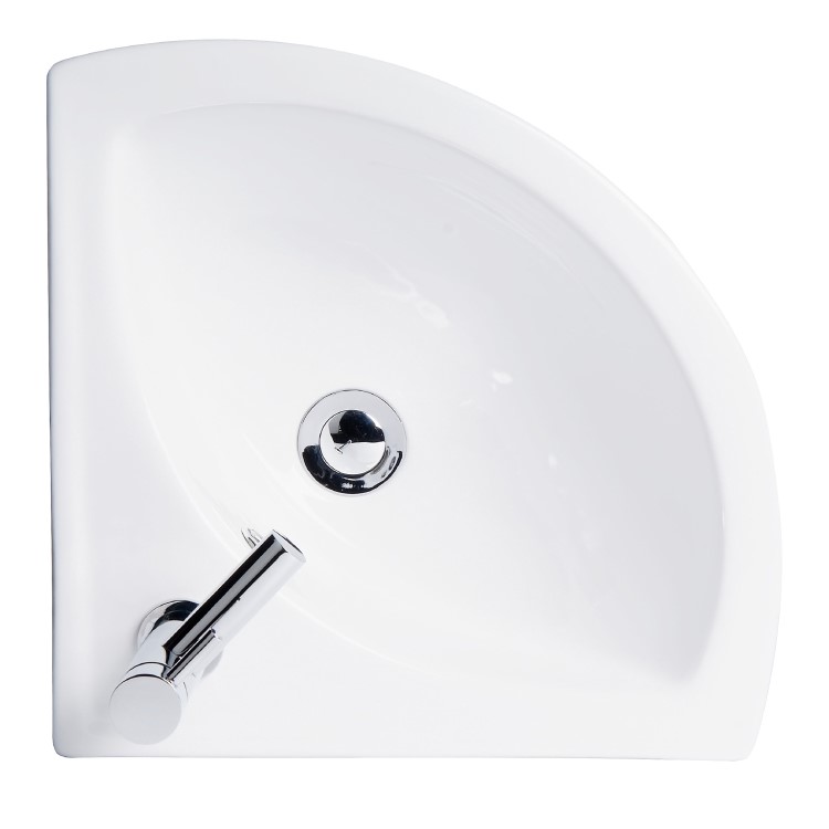 GRADE A1 - Cosmo Corner Cloakroom Basin