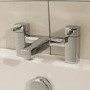 GRADE A1 - Chrome Deck Mounted Bath Filler Tap