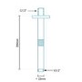 Lumiere 15cm Shower Arm