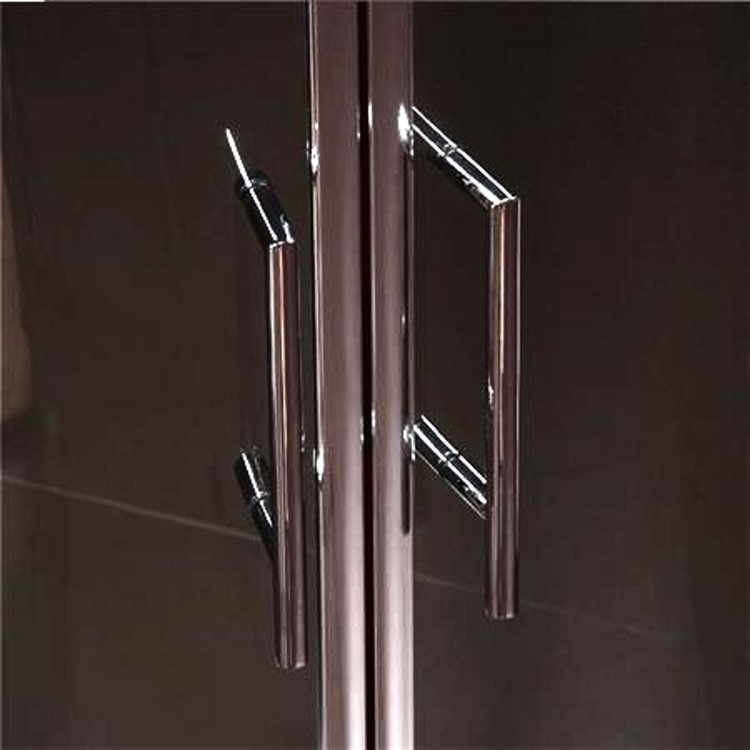 GRADE A1 - 900 x 900mm Sliding Door Quadrant Enclosure 6mm Glass - Aquafloe