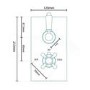 GRADE A1 - Traditional Concealed Dual Control Shower Valve