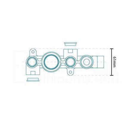 GRADE A1 - Traditional Concealed Dual Control Shower Valve
