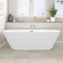 Freestanding Double Ended Bath 1500 x 680mm - Bari
