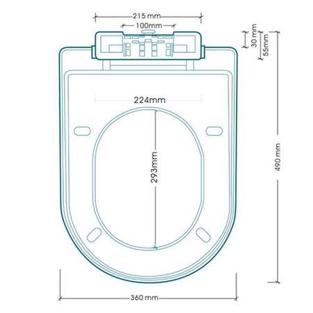 GRADE A1 - Venus Back To Wall Toilet 