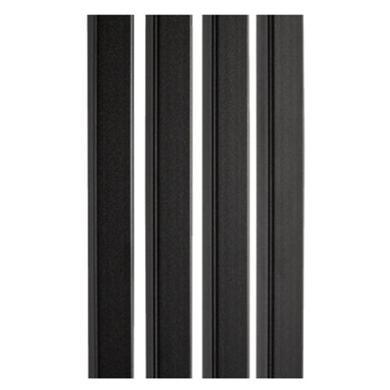 Rowton Designer 1700 x 175mm Black  Radiator