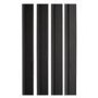 Rowton Designer 1700 x 175mm Black  Radiator
