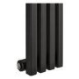Rowton Designer 1700 x 175mm Black  Radiator