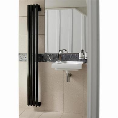 Rowton Designer 1700 x 175mm Black  Radiator